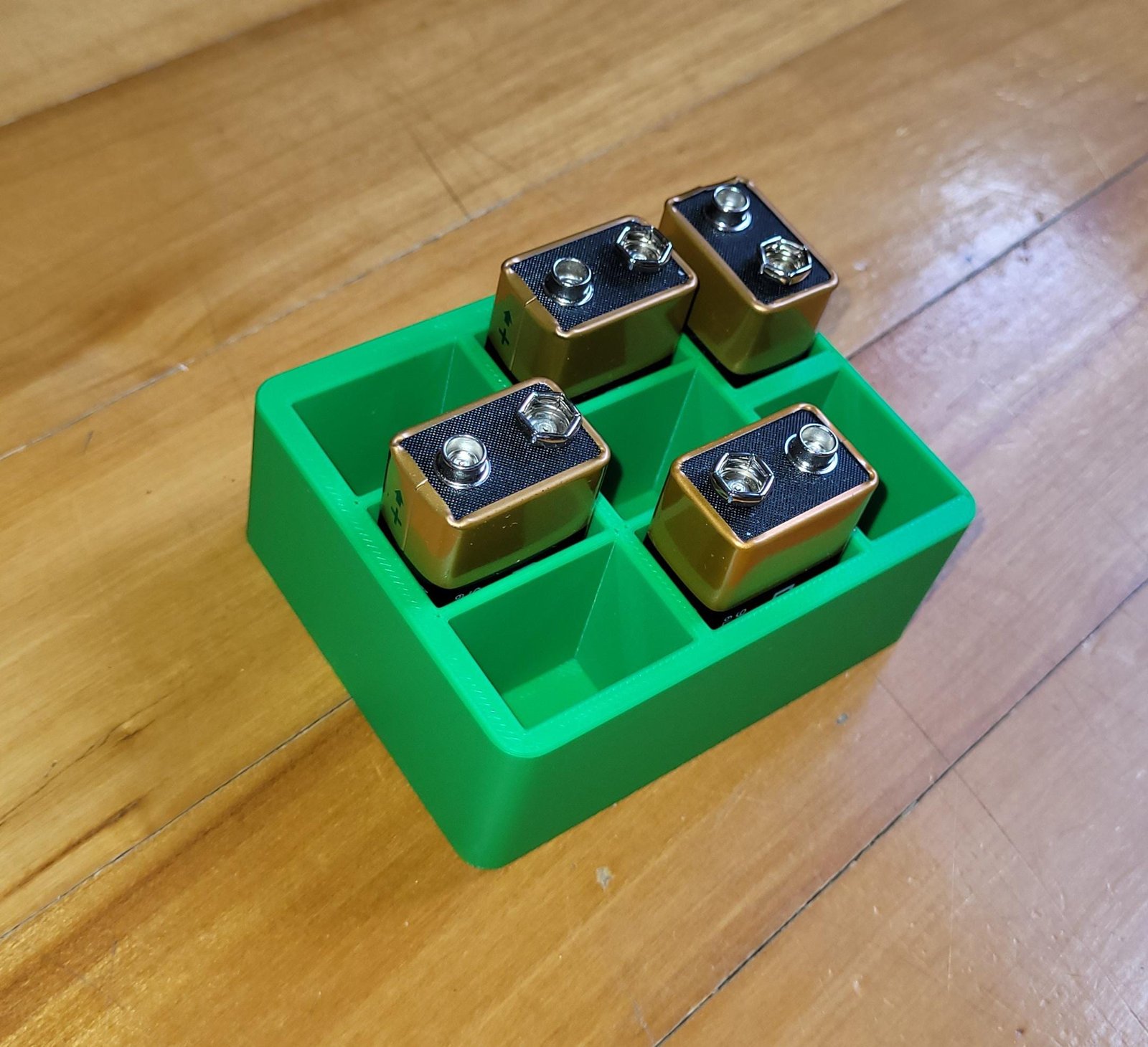 AAA battery holder tray from the battery organizer set