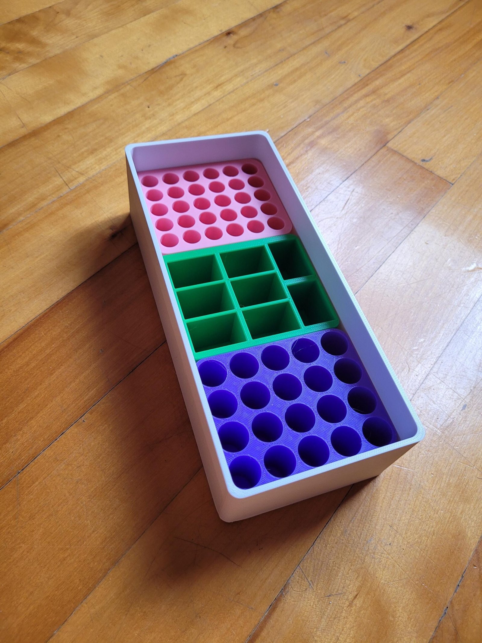 D battery holder tray from the battery organizer set