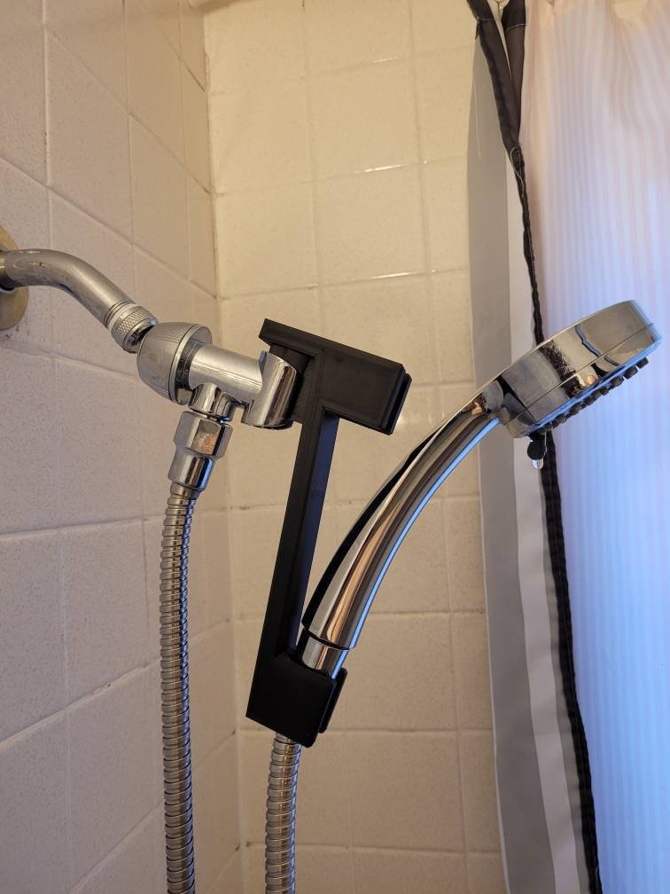 STL file preview of the shower head extension design