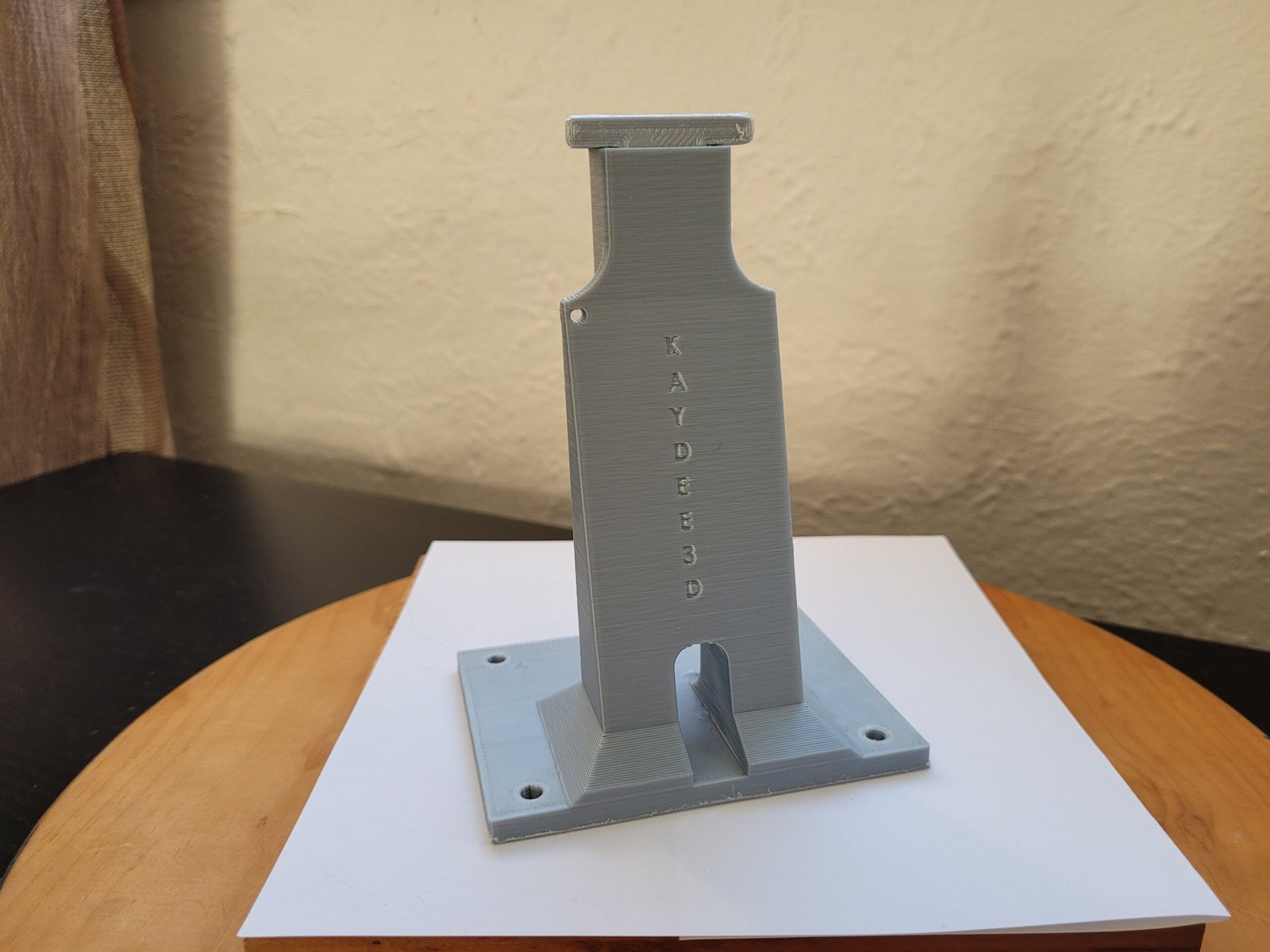 Close-up of the printed Wagopener 221 mechanism