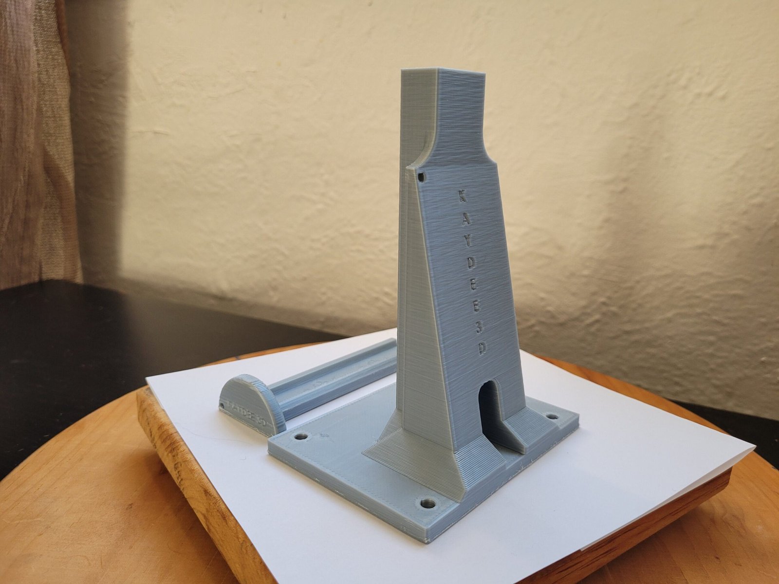 Printed Wagopener 221 tool in use opening a connector