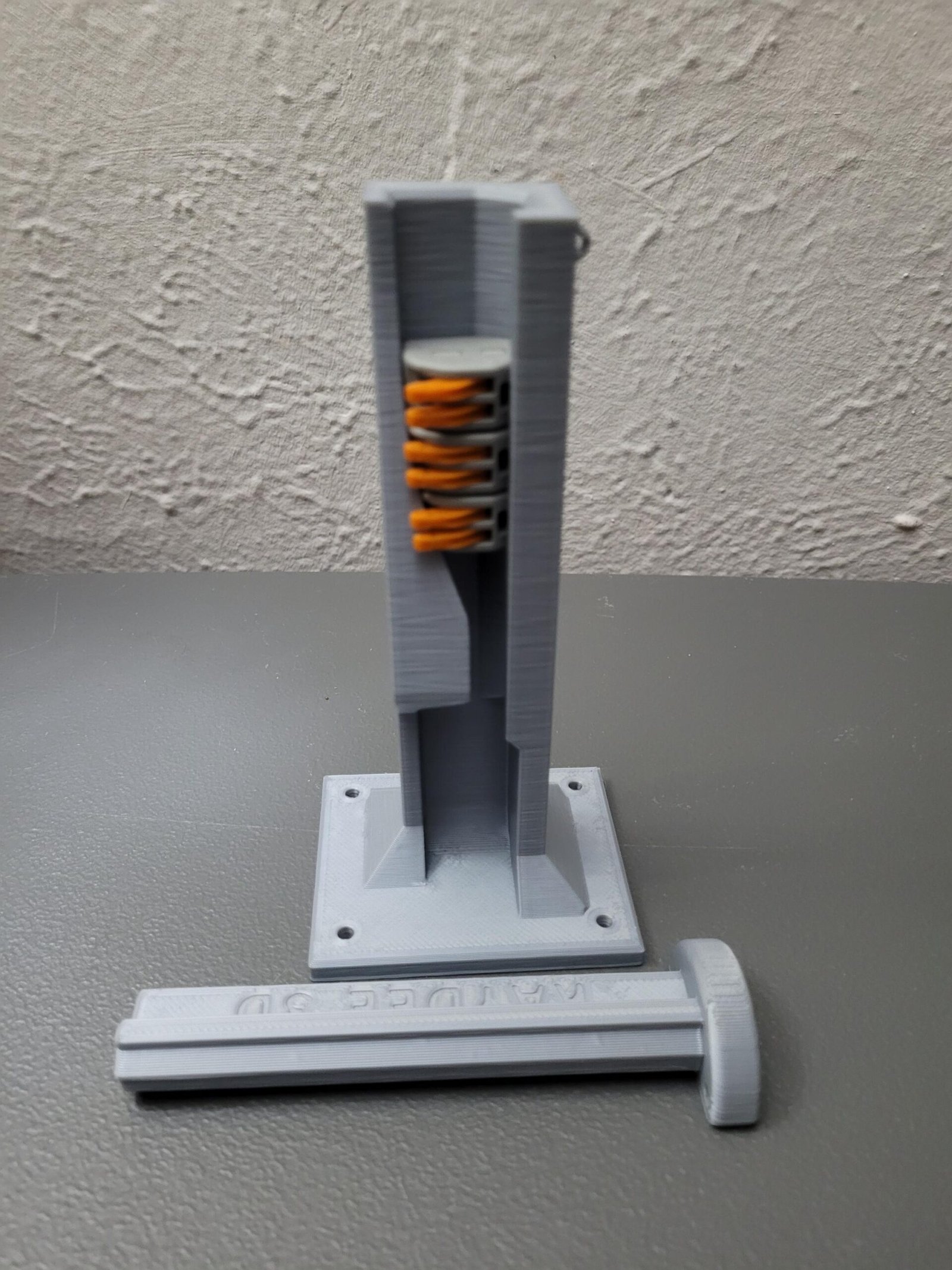 Printed parts of the Wagopener 222 connector opener kit