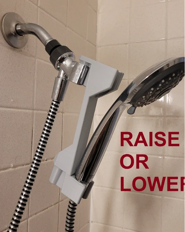 Need to lower your shower head?